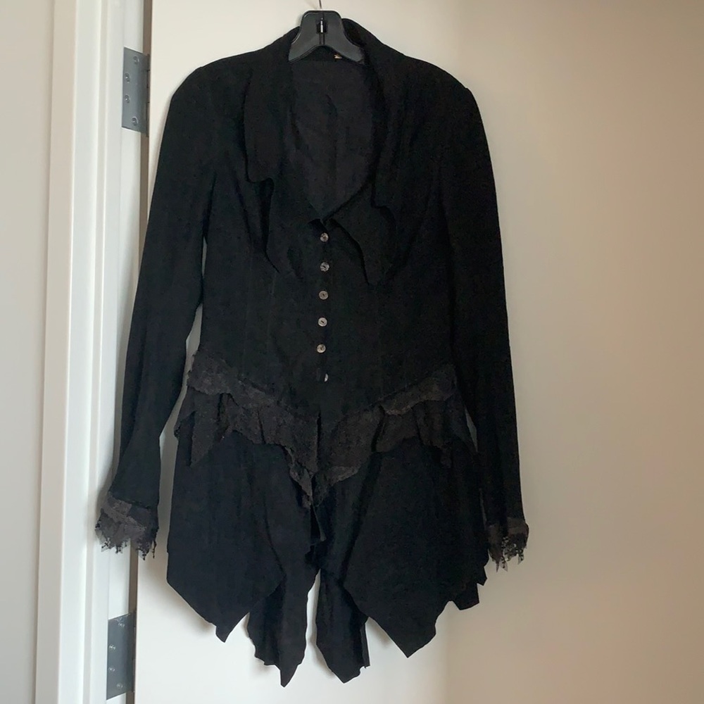 Free People suede jacket